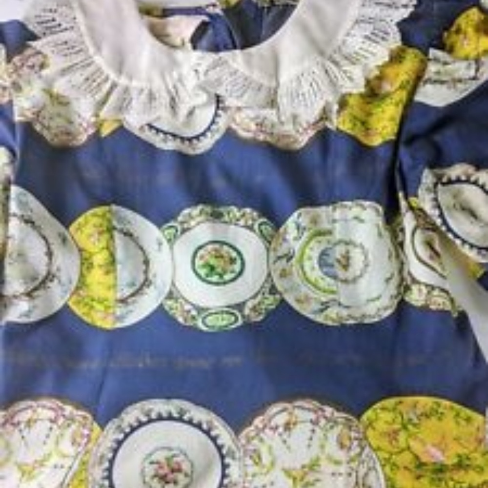 Francoise Bouthillier Tea Party Dress Modest VTG - Picture 3 of 7